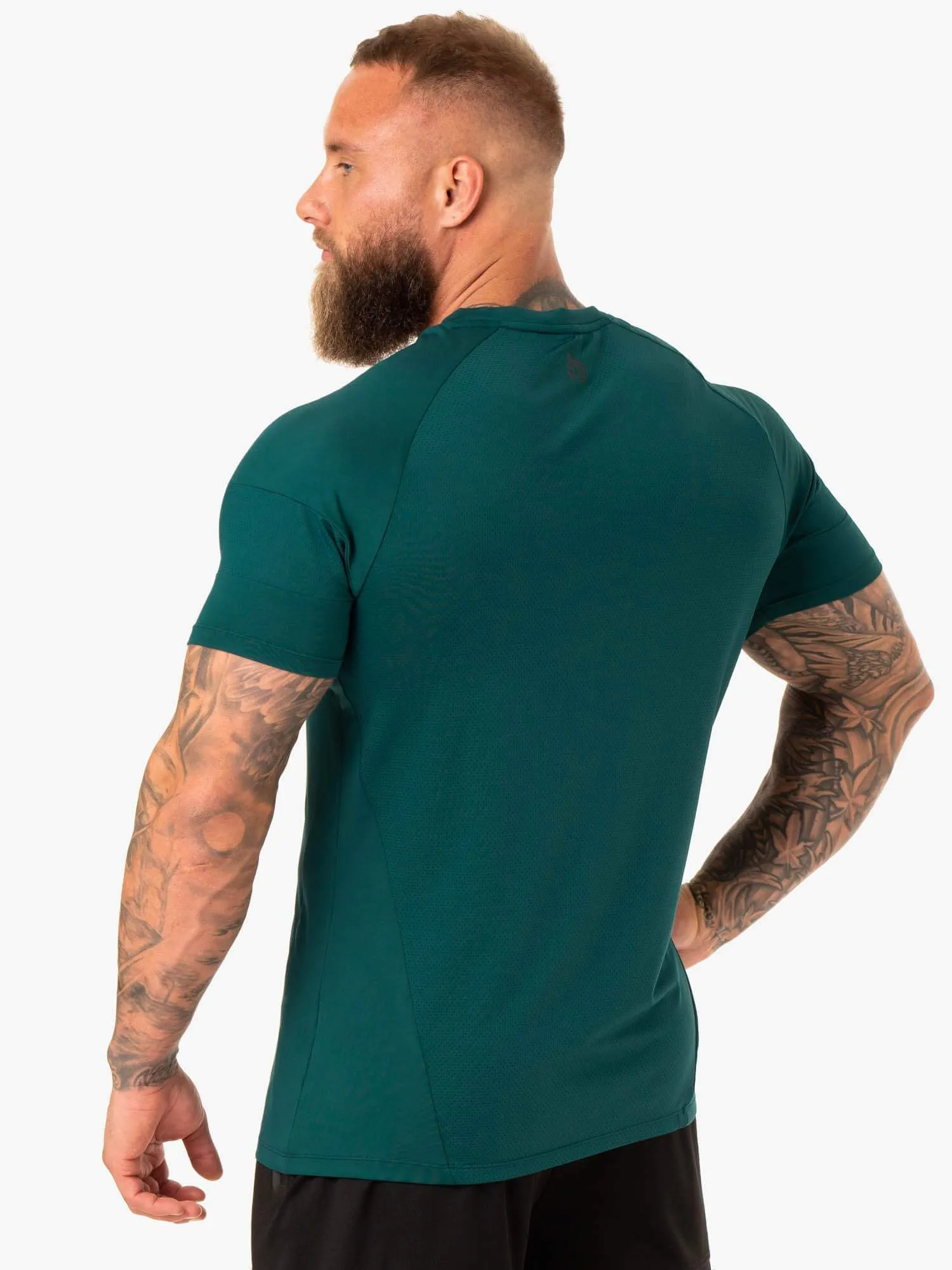 Action Mesh T-Shirt - Emerald