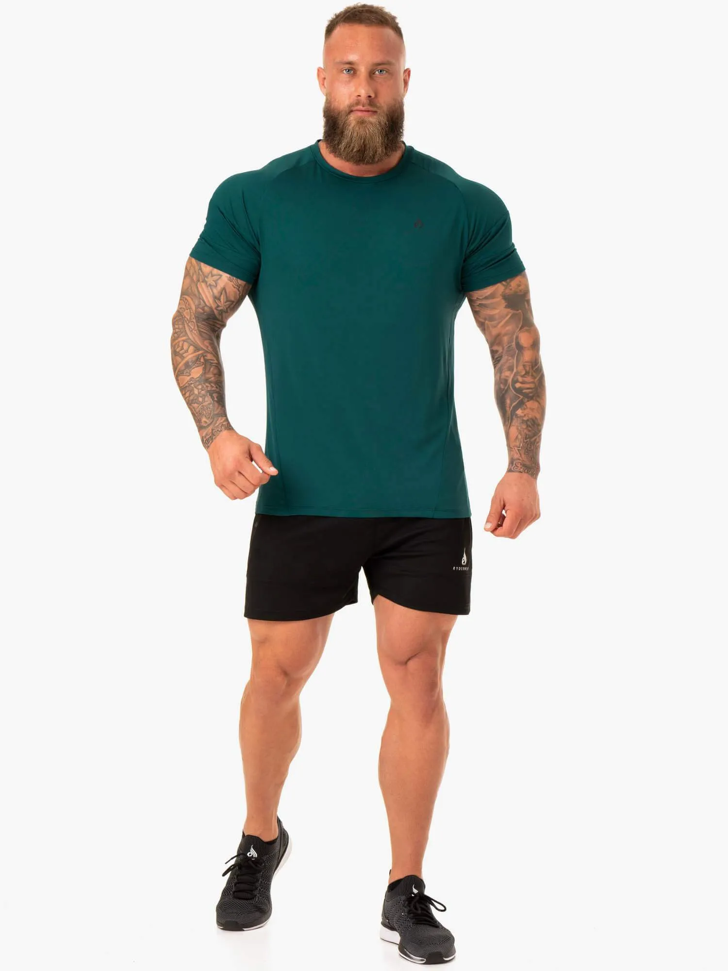 Action Mesh T-Shirt - Emerald