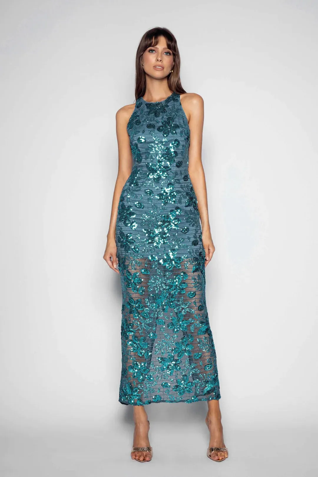 Adaline Dress - Teal