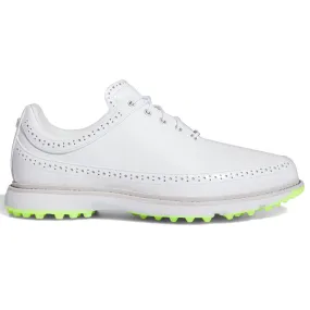 adidas MC80 Golf Shoes - White/Silver/Lucid Lemon