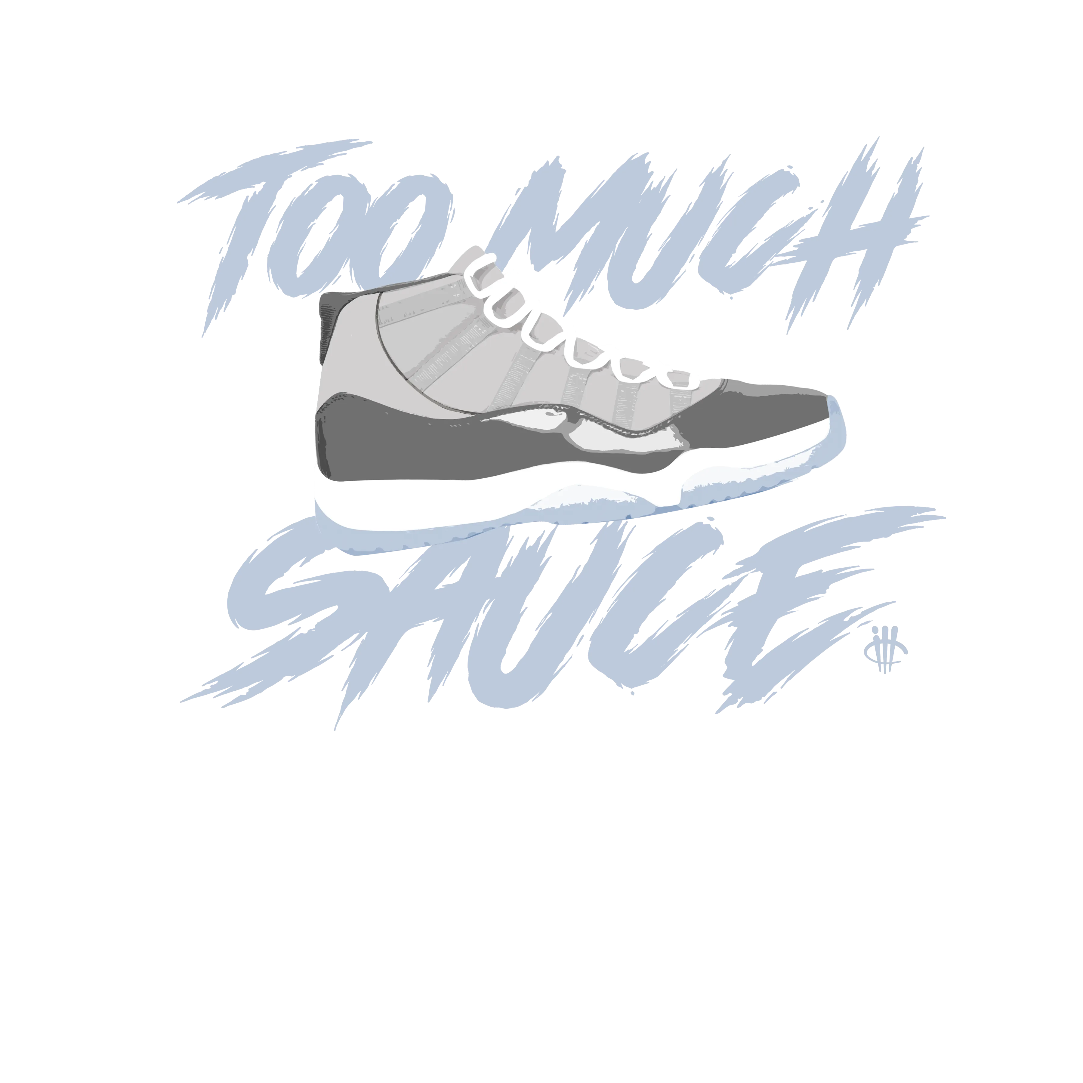 Air Jordan 11 Retro 'Cool Grey' 2021 Gray T-Shirt (to much sauce)