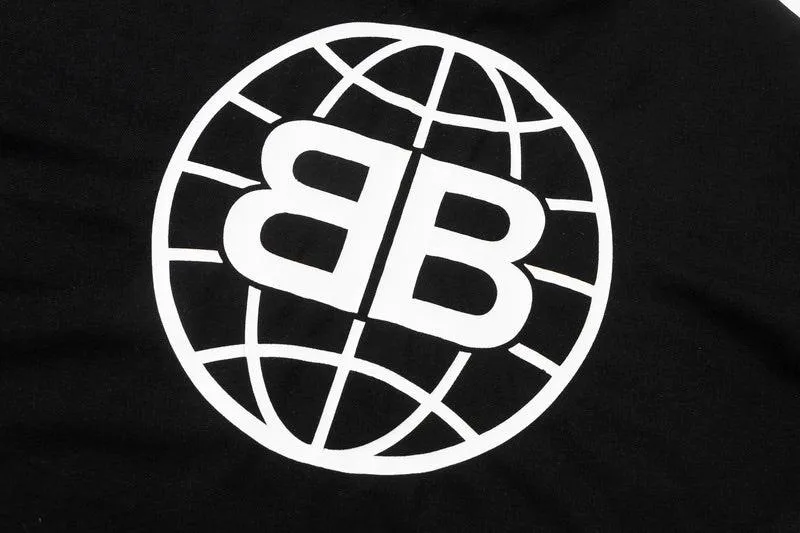 BA Black Globe Print T-Shirt