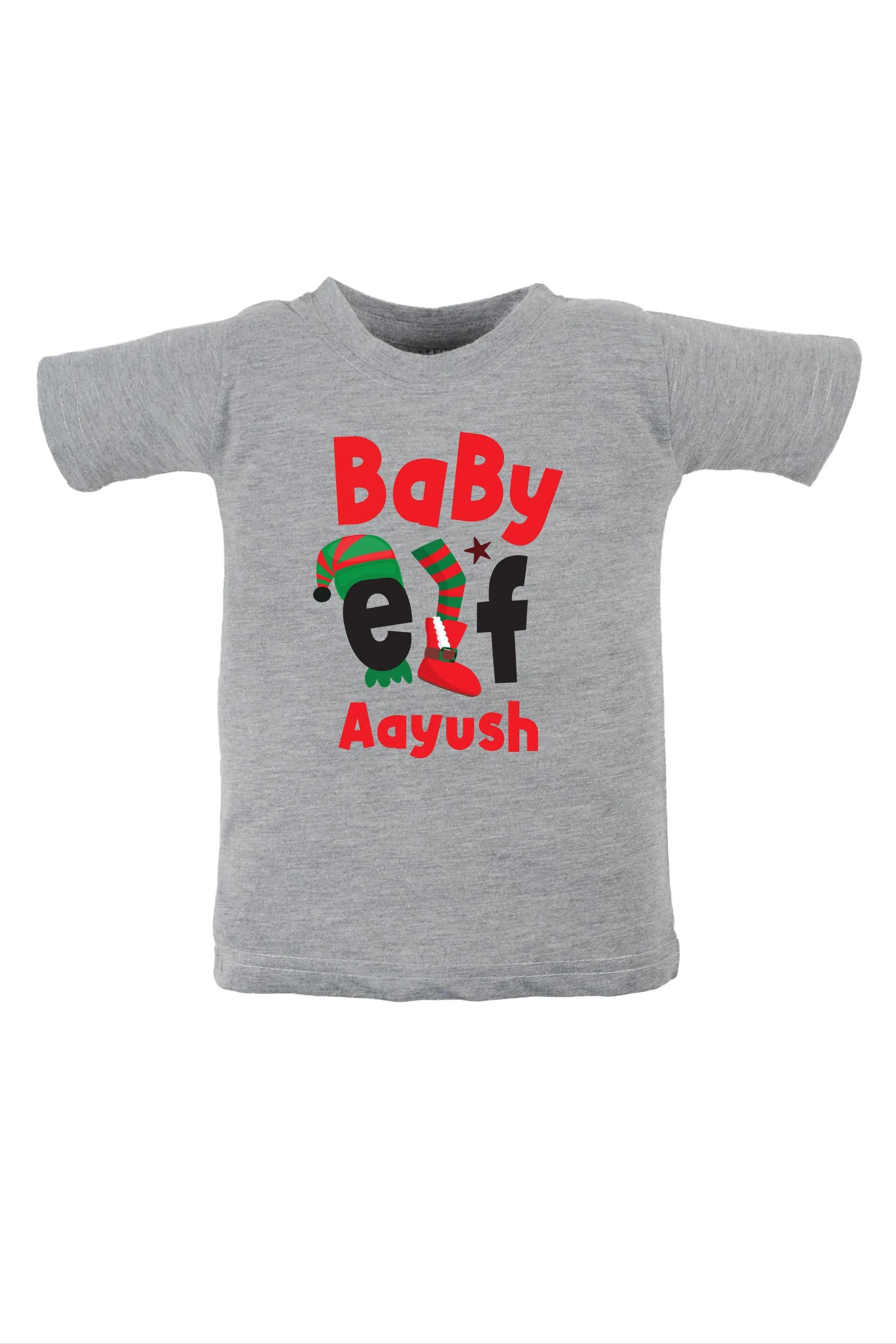 Baby Elf  Kids T Shirt w/ Custom Name