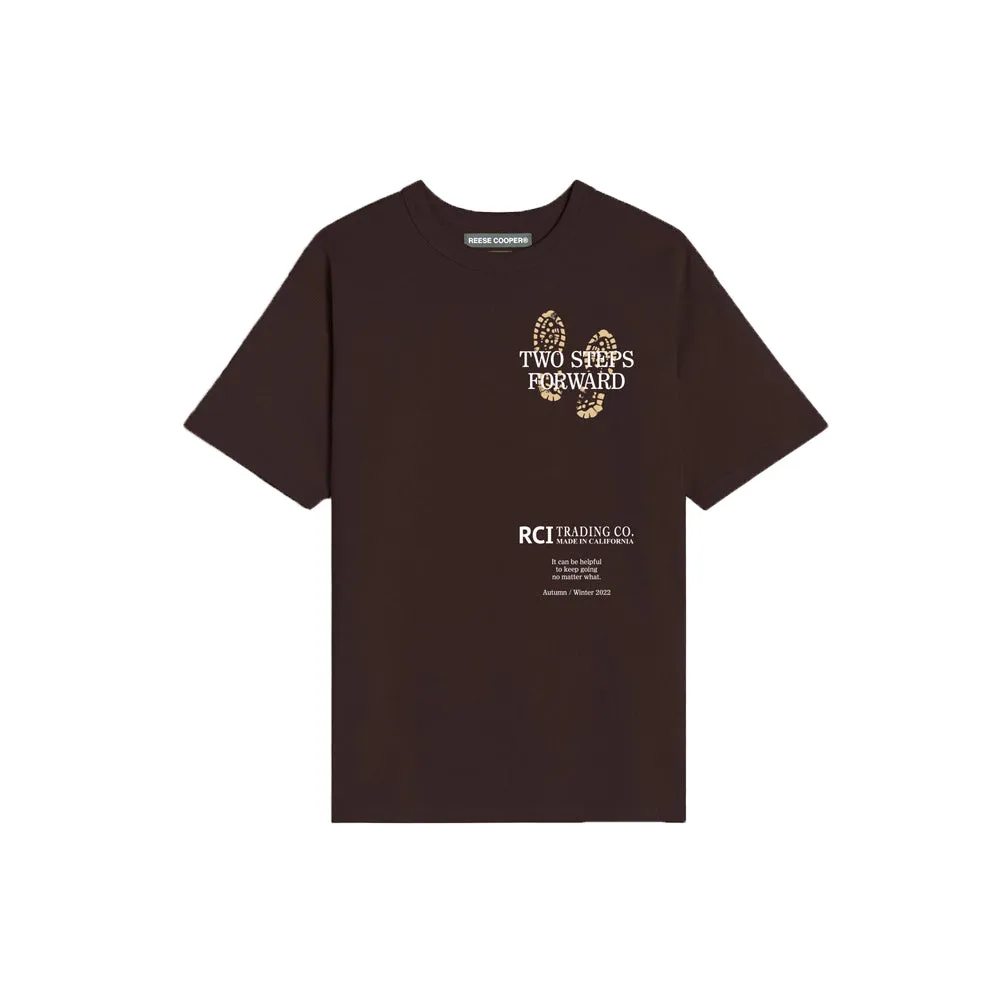 Bootprint T-Shirt (Dark Brown)