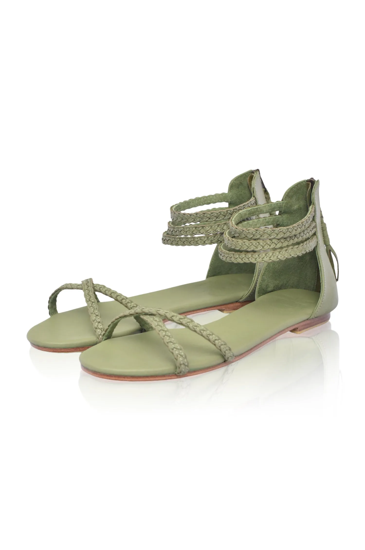 Calypso Thong Leather Sandals