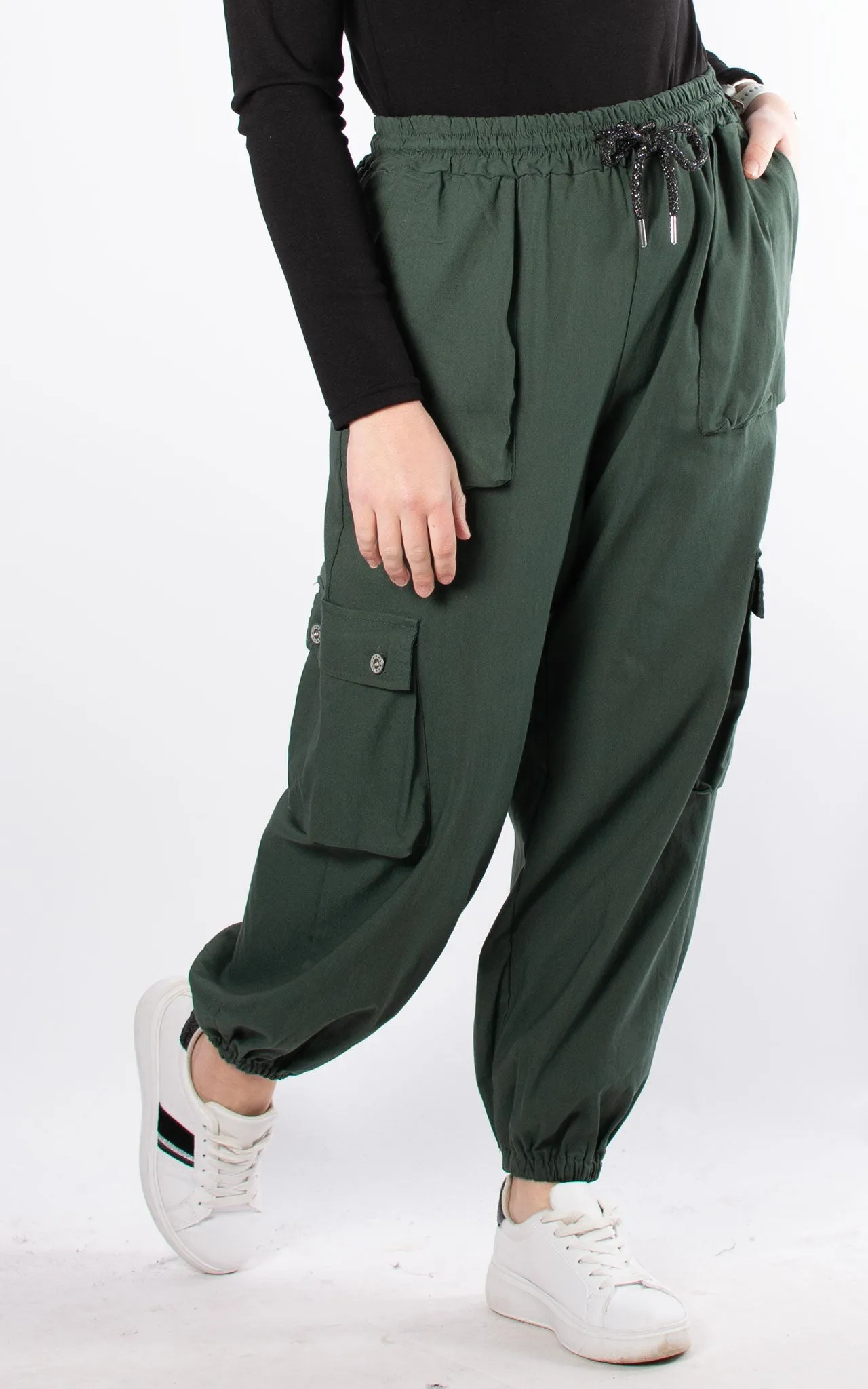 Cara Cargo Trousers | Khaki