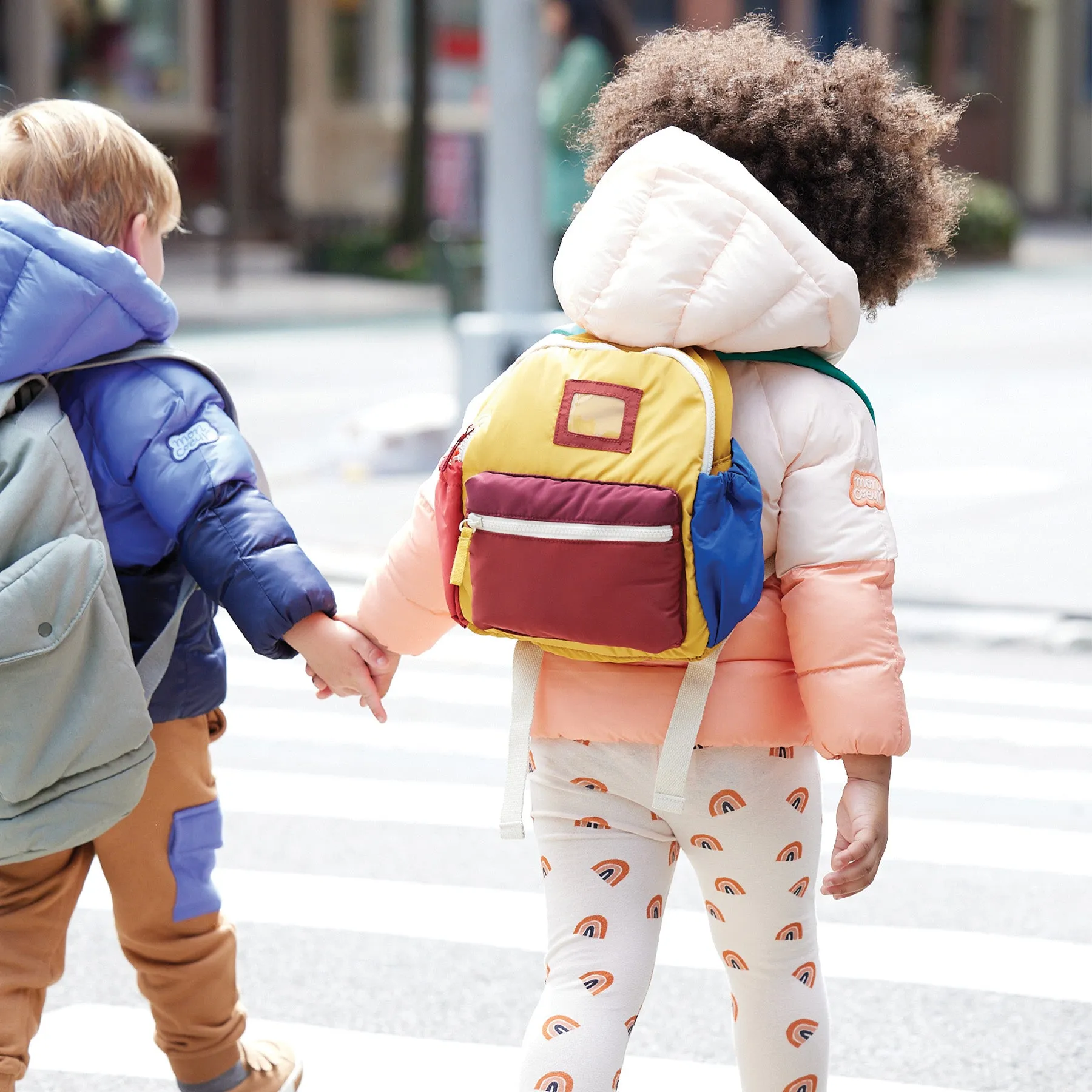 Colorblock Kid Puffer Jacket