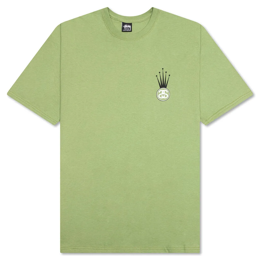 Crown Link Tee - Moss