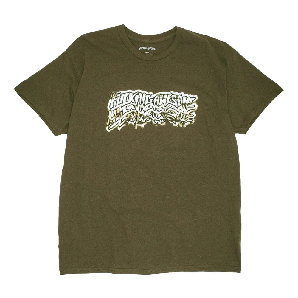 FA Burnt Stamp T-Shirt Olive