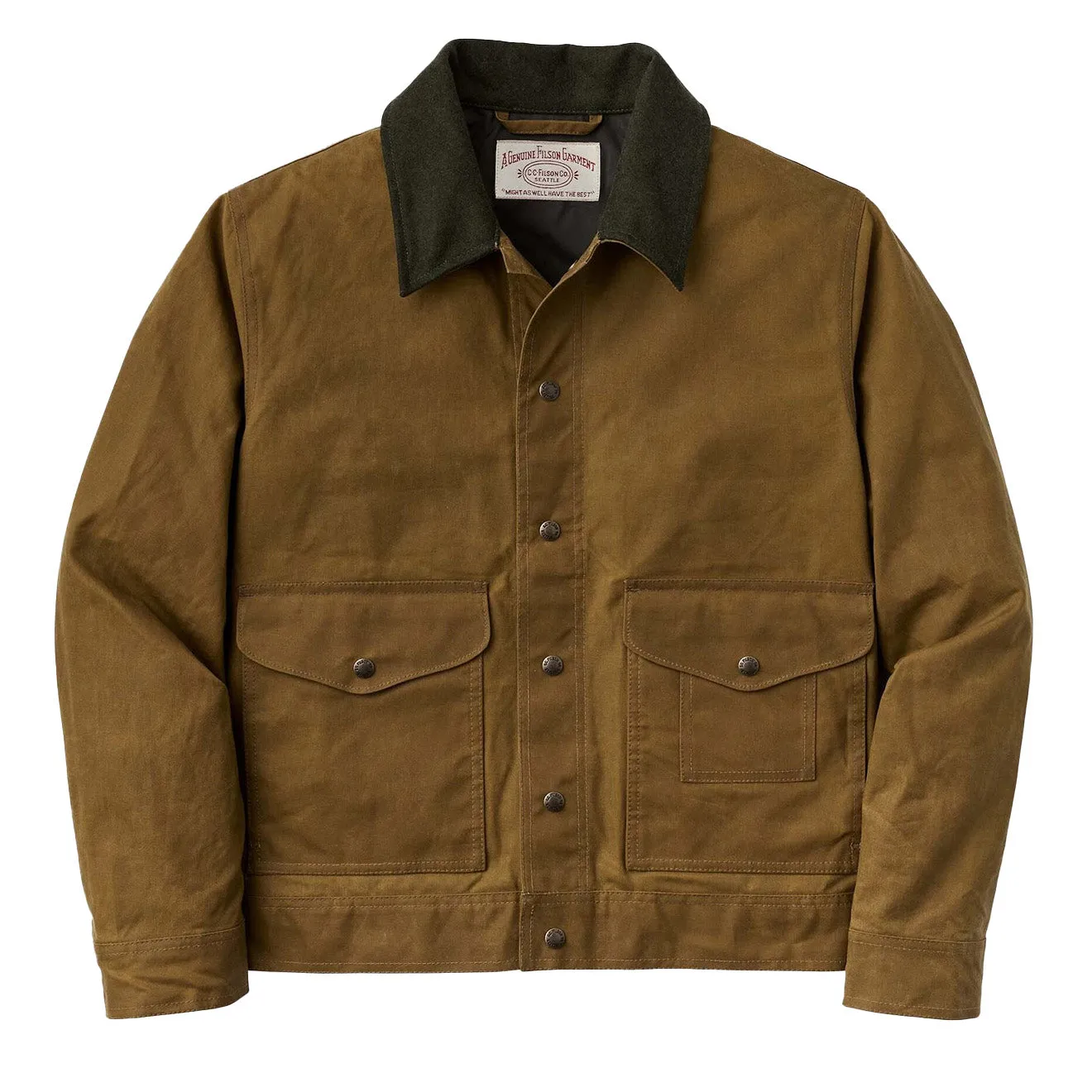 Filson Tin Cloth Work Jacket Dark Tan