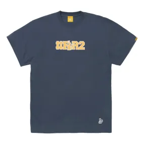 #FR2 #FR2 COLLEGE LOGO T-SHIRT-INDIGO