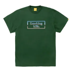 #FR2 METALLIC COLOR BOX LOGO T-SHIRT-GREEN