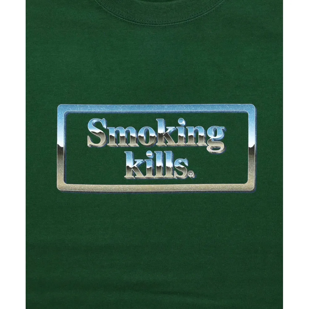 #FR2 METALLIC COLOR BOX LOGO T-SHIRT-GREEN