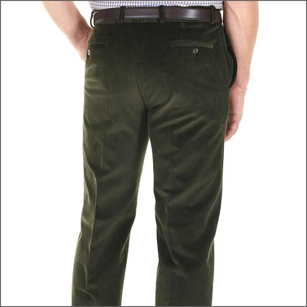 Gurteen Verona Olive Stretch Cord.