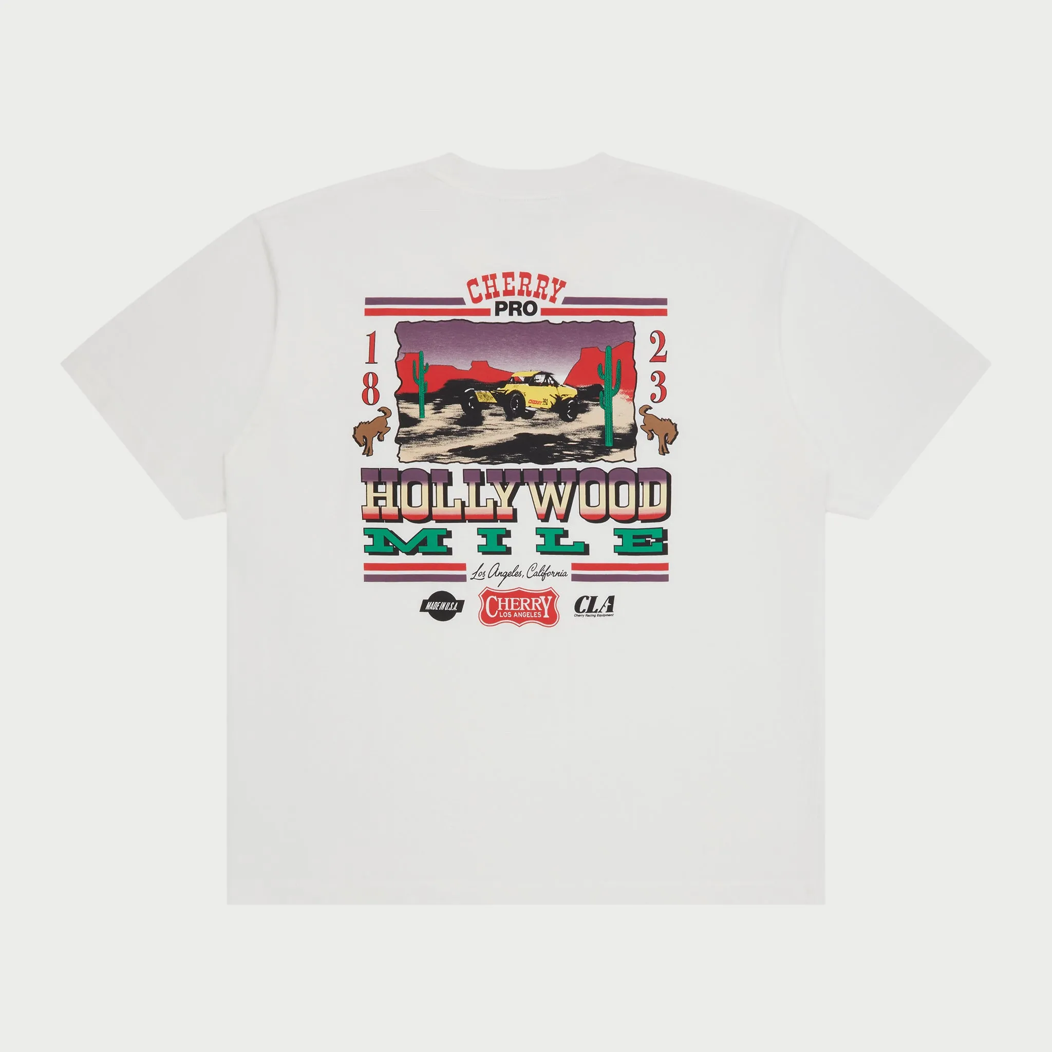 Hollywood Mile Pocket Tee (Vintage White)