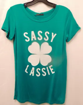 Jr Tshirt - Sassy Lassie Green