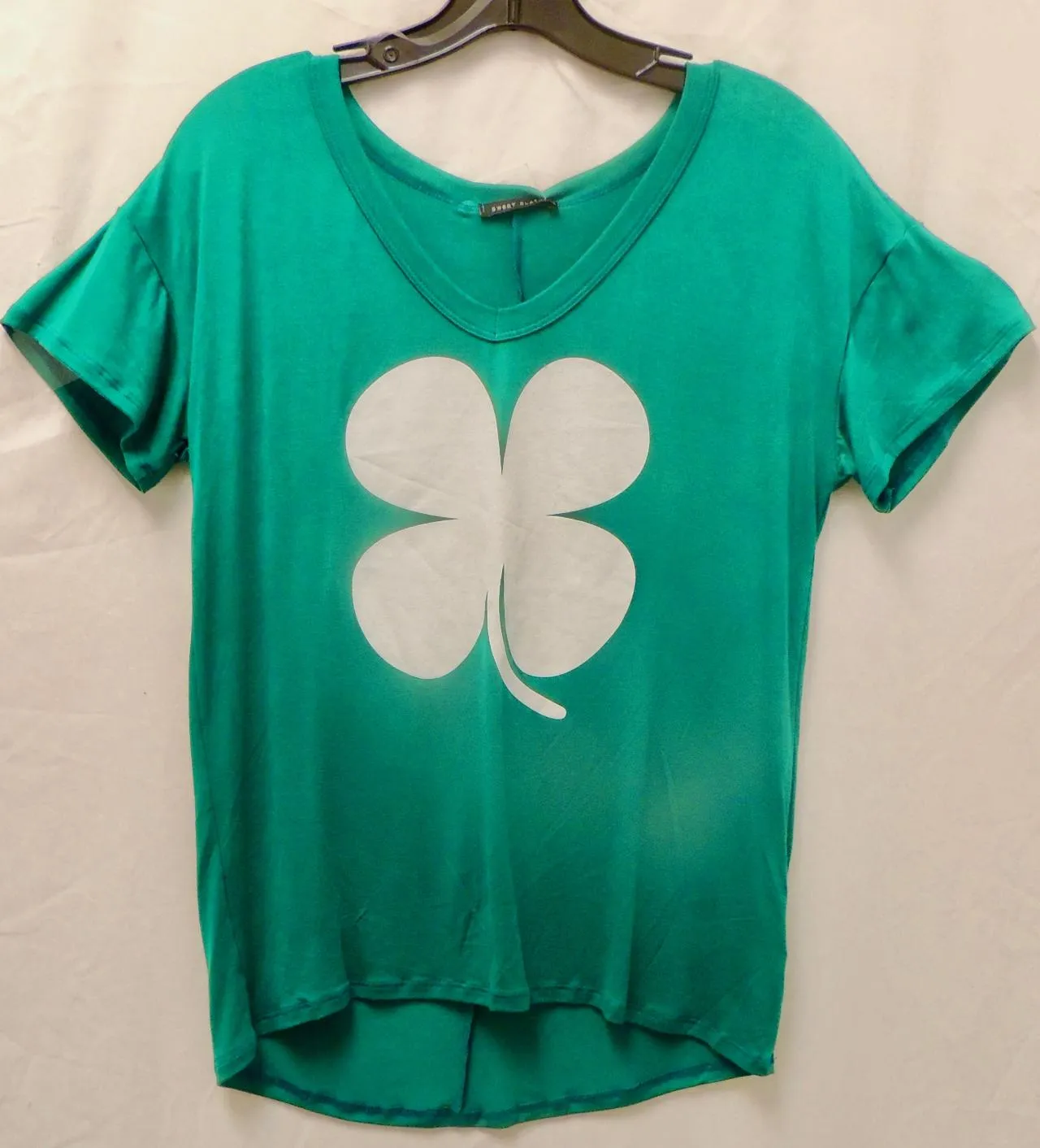 Jr Tshirt - Shamrock - Green White