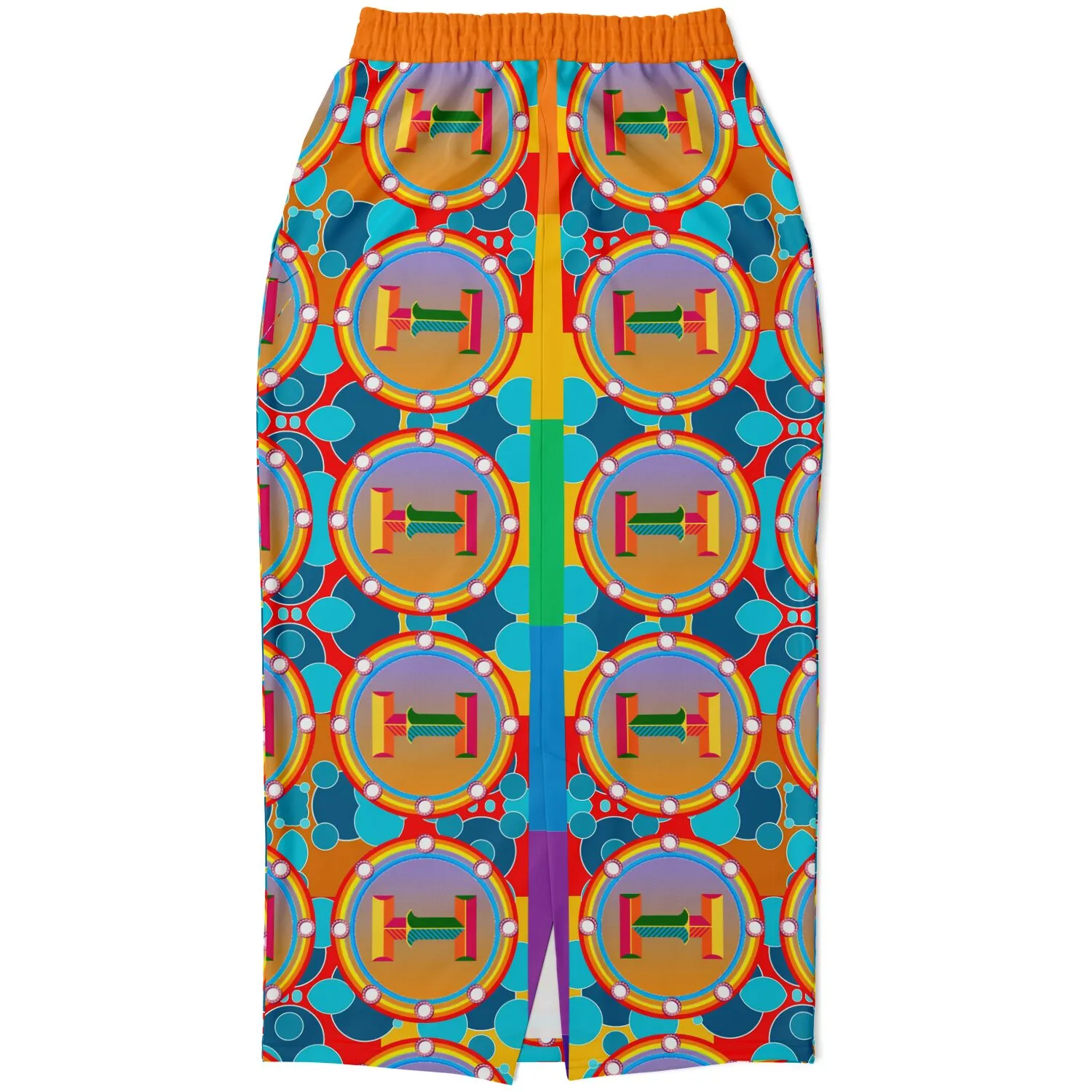 Life on Mars Eco-Poly Long Pocket Skirt