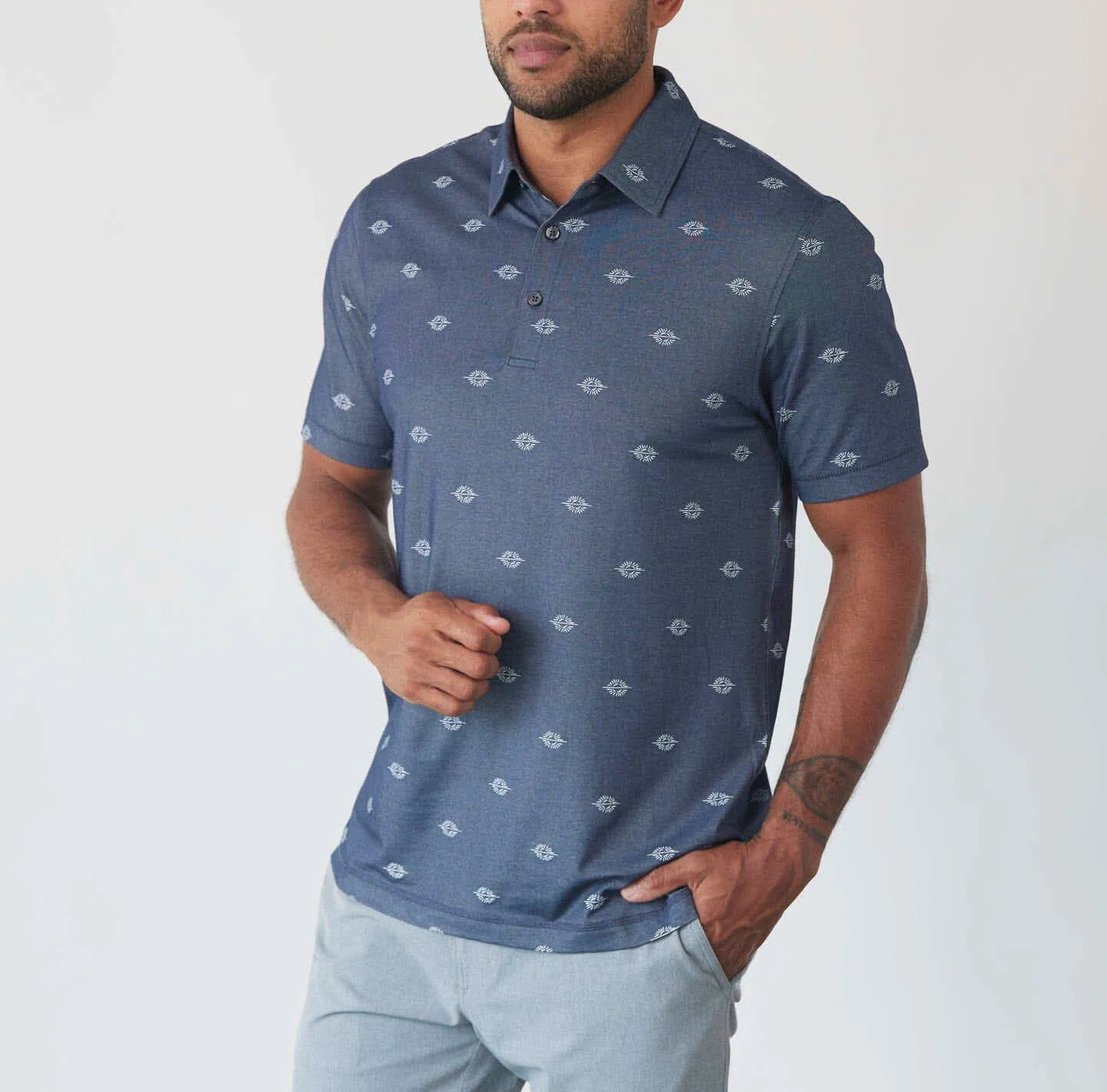 Linksoul Astoria Sunrise Print Polo