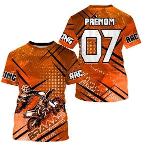 Maillot Cross Protection UV, Cadeau Personnalisé MX Passion, Dirt Bike Racing - CT19122237