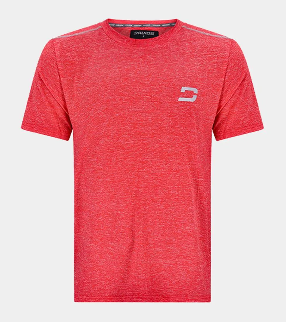 MEN'S FLEK STRETCH SPORTS T-SHIRT - RED