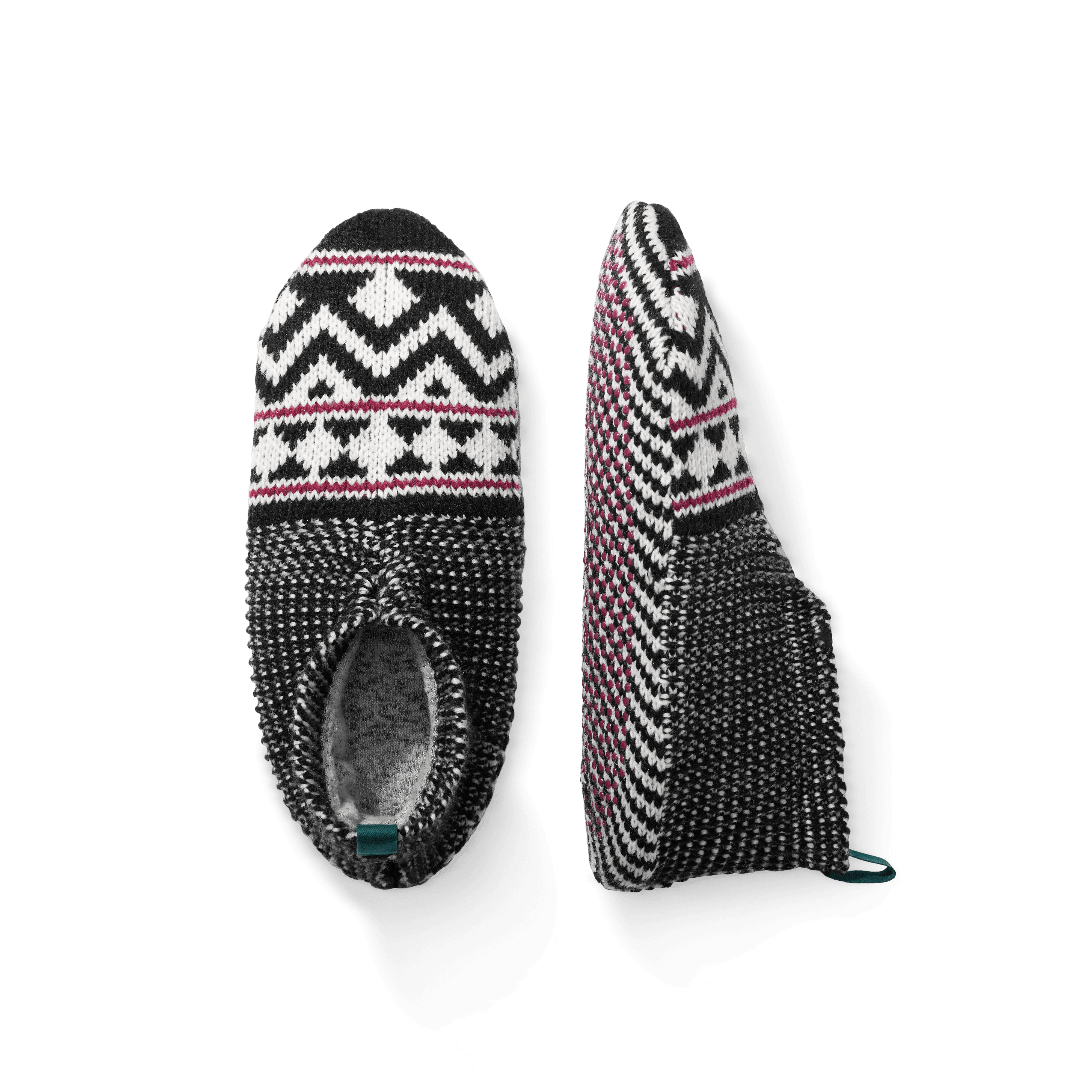 Men's Patterned Gripper Slipper - Double Cushion