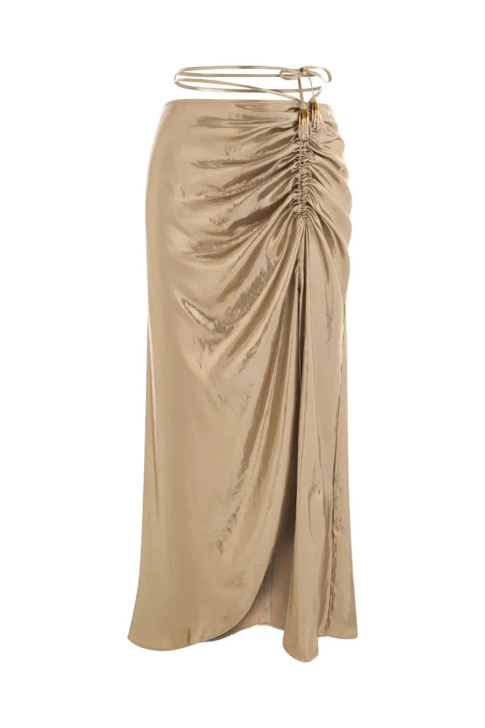 My Beachy Side - Charlotte Maxi Skirt - Bronze Shimmer