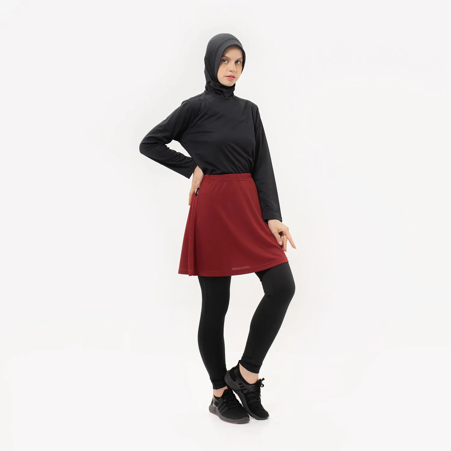 NOORE - Indiana Skirt - Maroon