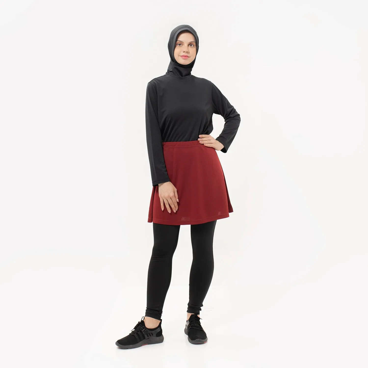 NOORE - Indiana Skirt - Maroon