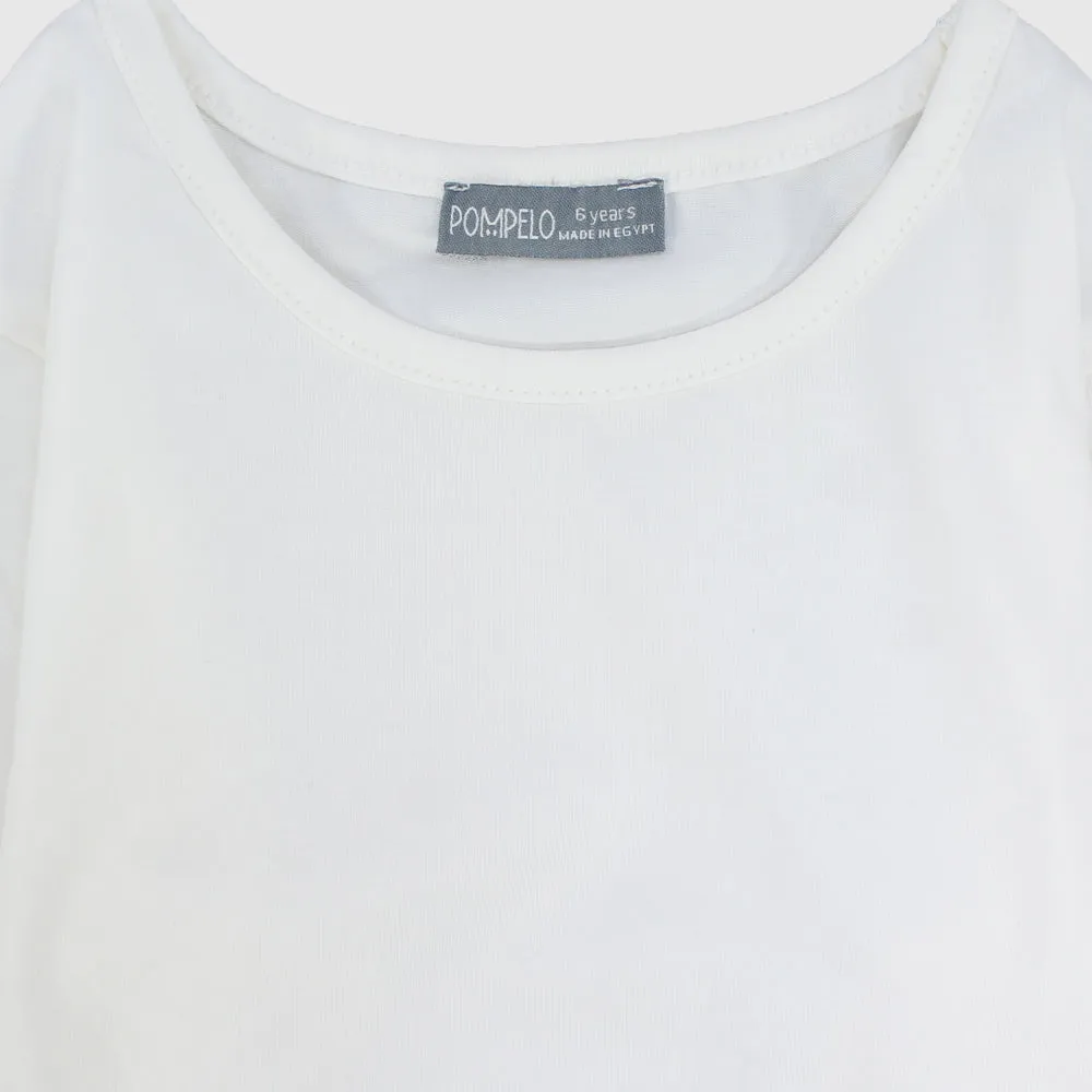 Plain Long-Sleeved T-Shirt