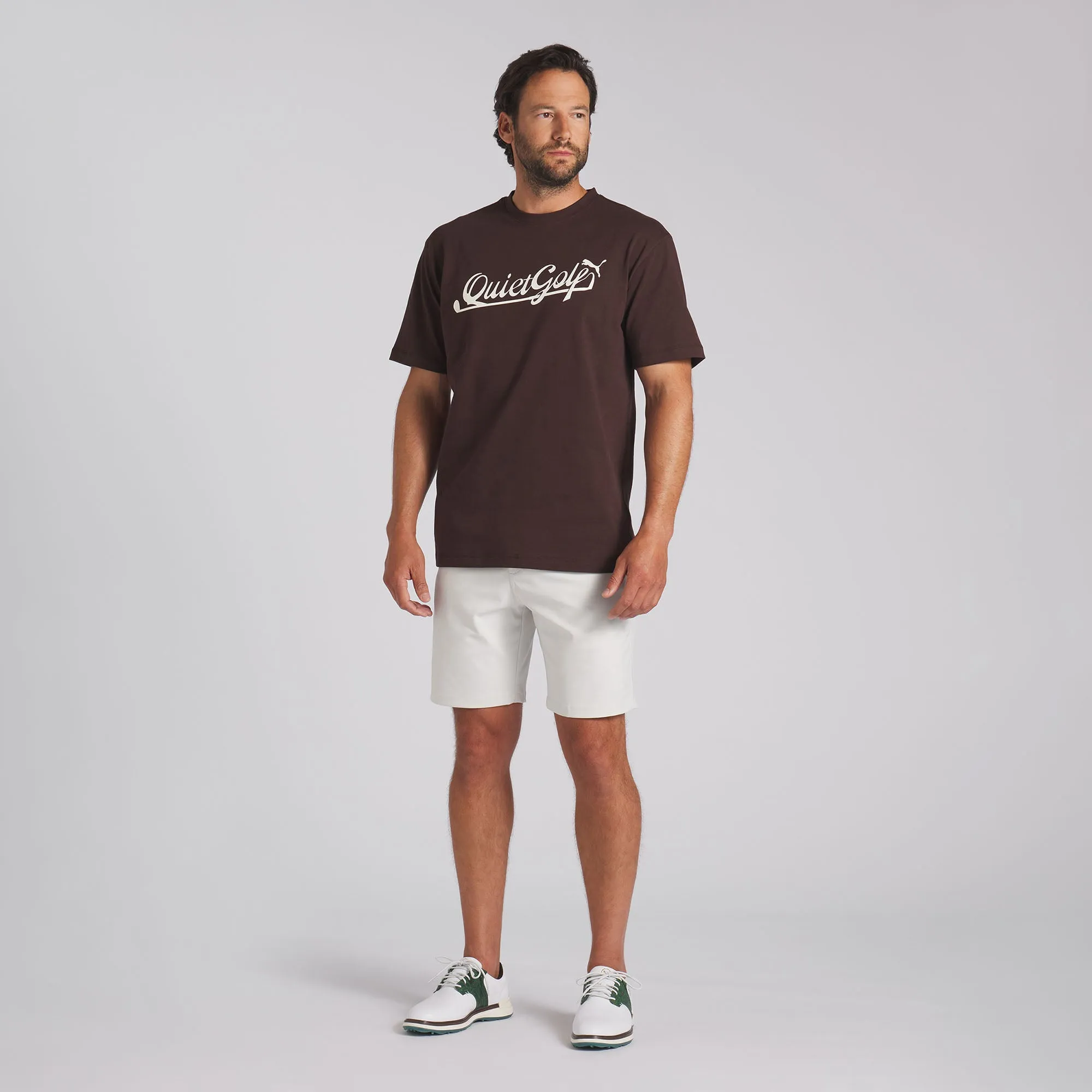 Puma x Quiet Golf Script Graphic Golf T-Shirt