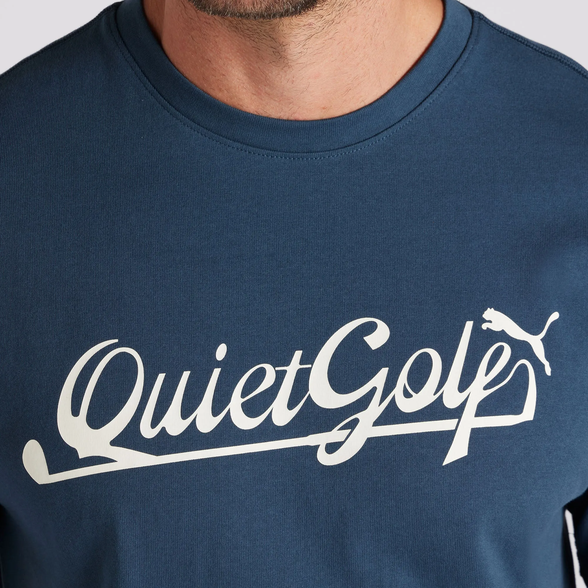 Puma x Quiet Golf Script Graphic Golf T-Shirt