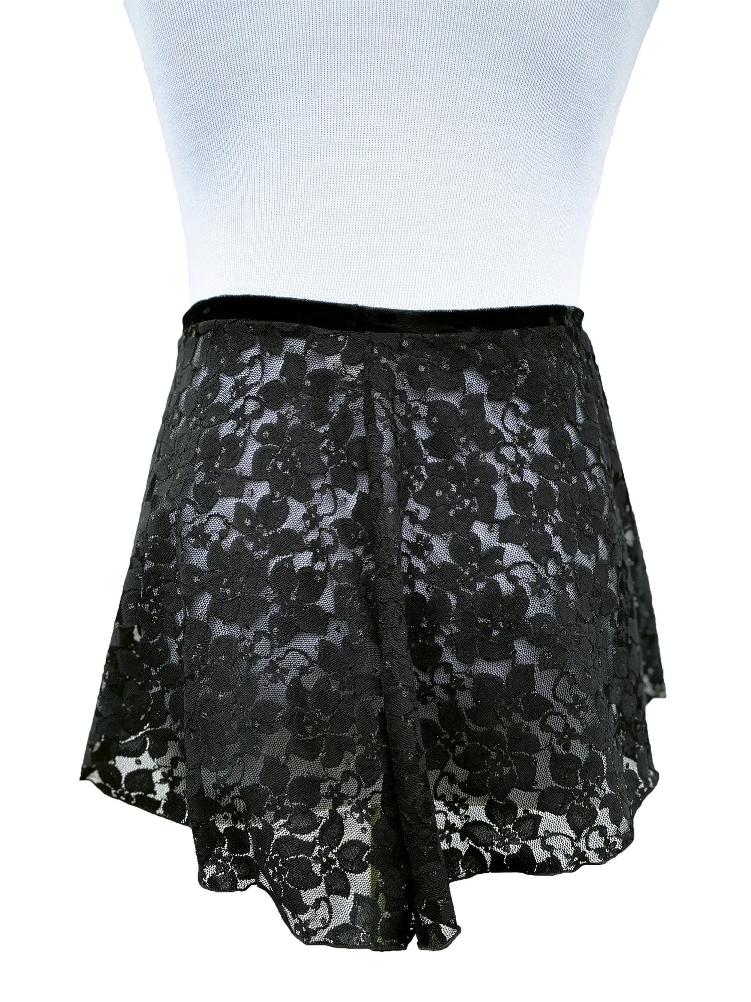 Short Lace Ballet Skirt