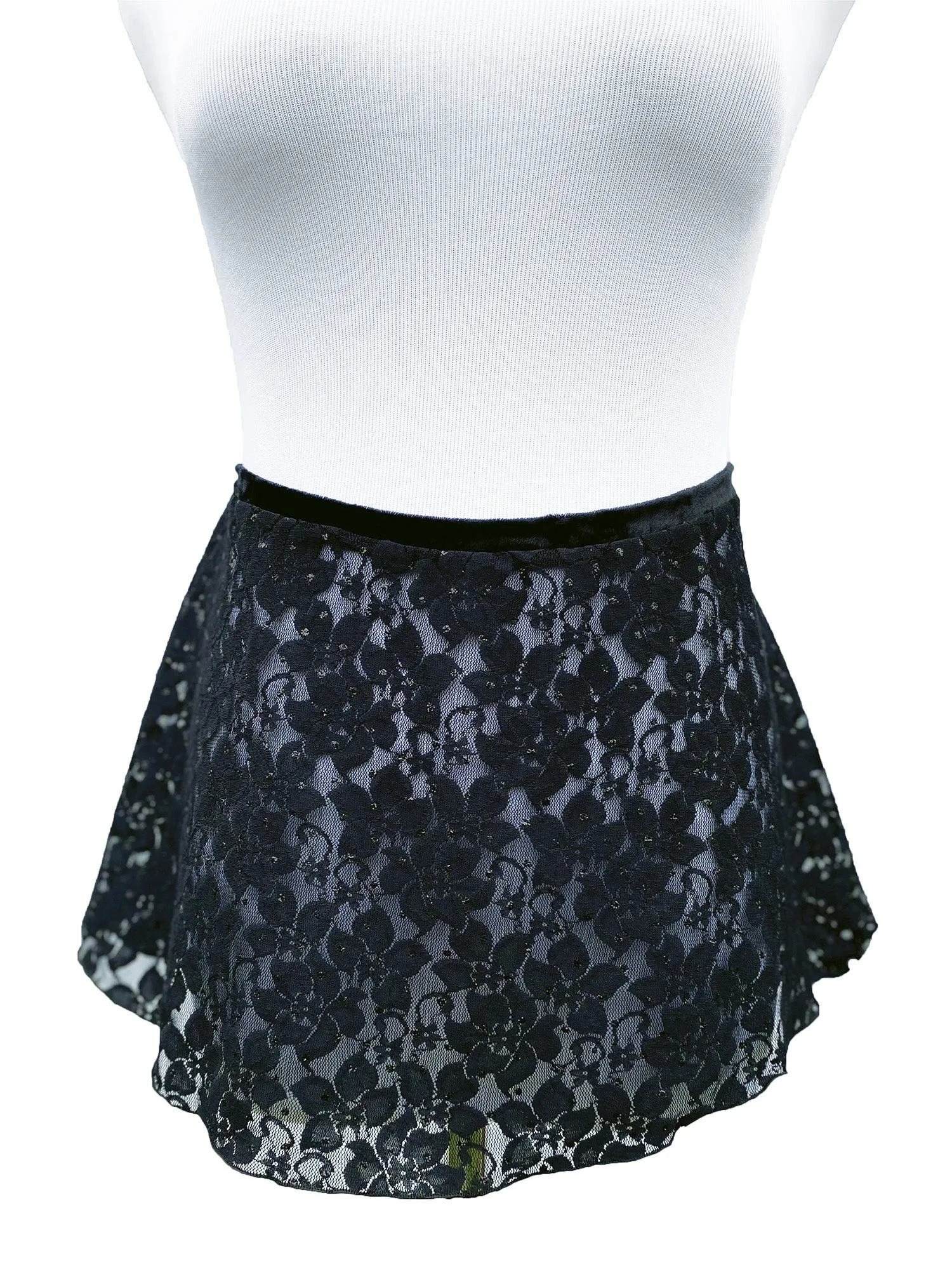 Short Lace Ballet Skirt