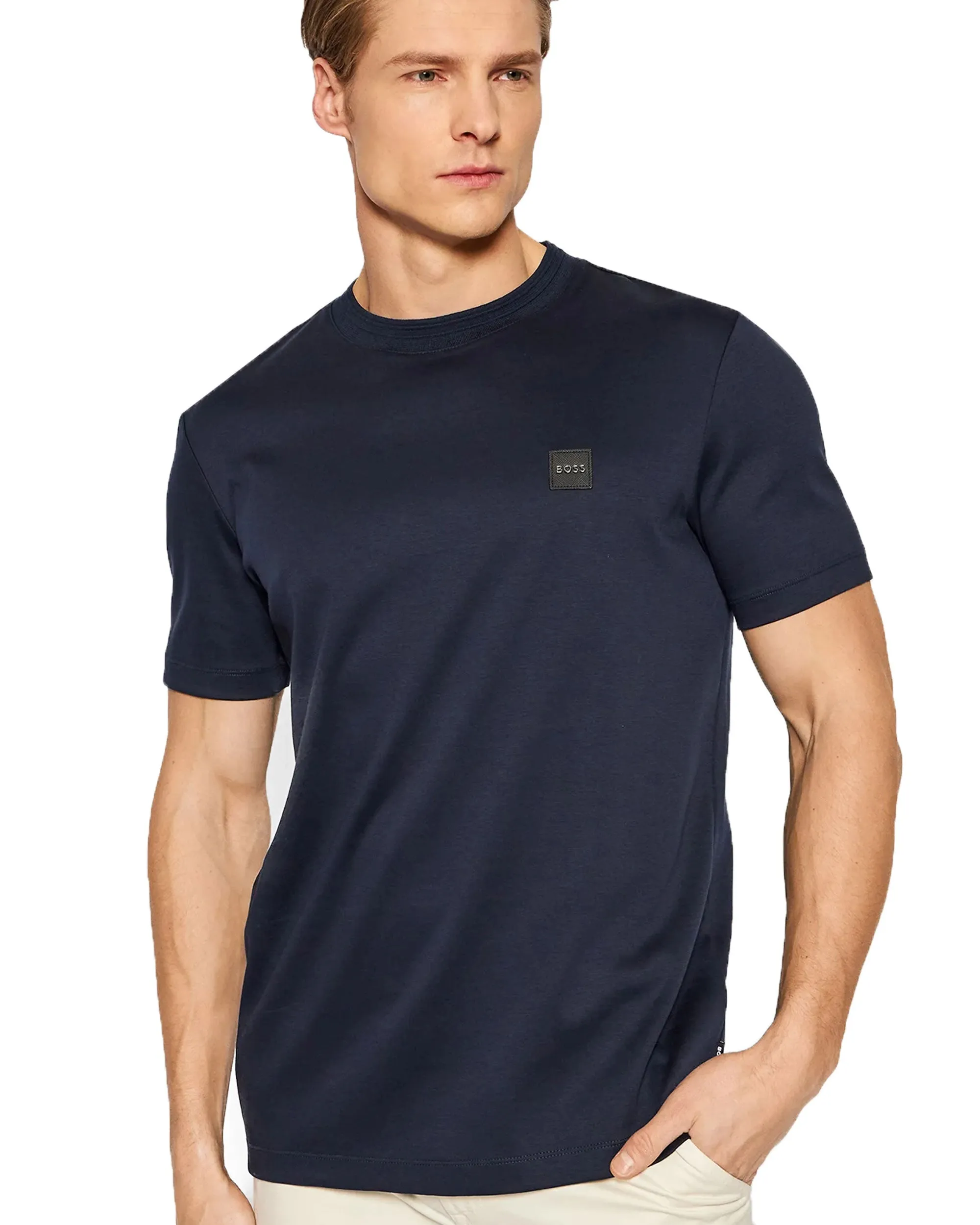 T-Shirt Uomo Boss Tiburt 278 Blu