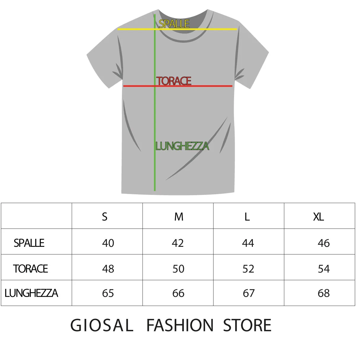 T-Shirt Uomo MOD Stampa Fiore Girocollo Rossa GIOSAL