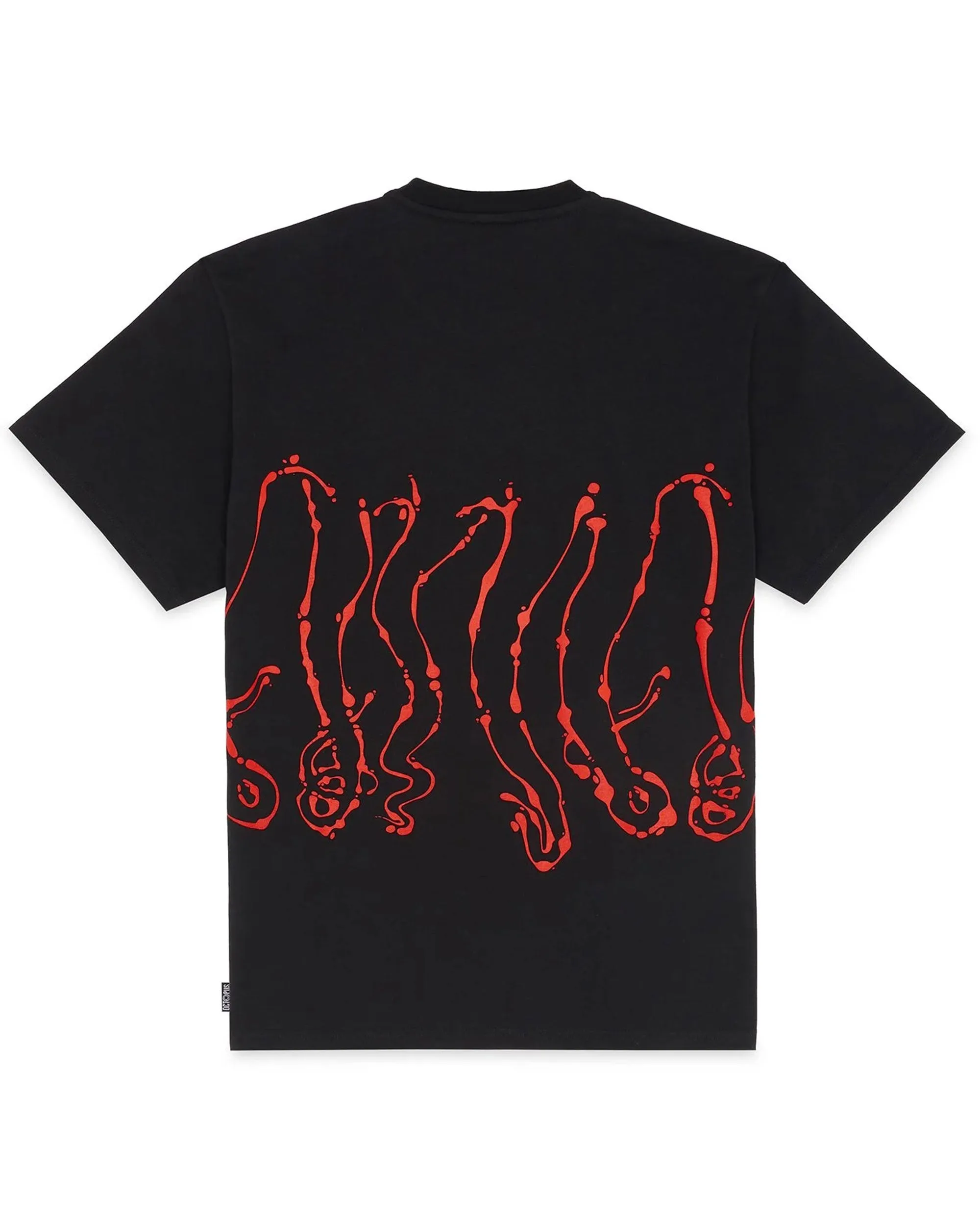 T-Shirt Uomo Octopus Dripper Tee Nero