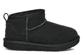 UGG Kid's Classic Ultra Mini BLack 1130750-blk