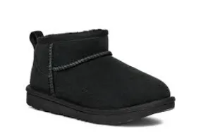 UGG Kid's Classic Ultra Mini BLack 1130750-blk