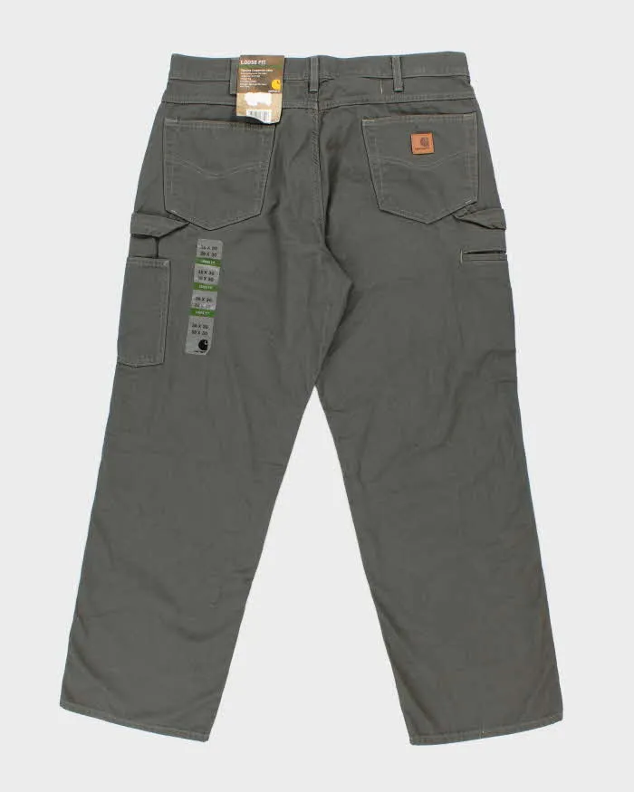 Vintage 00s Carhartt Deadstock Carpenter Work Trousers - W36 L30