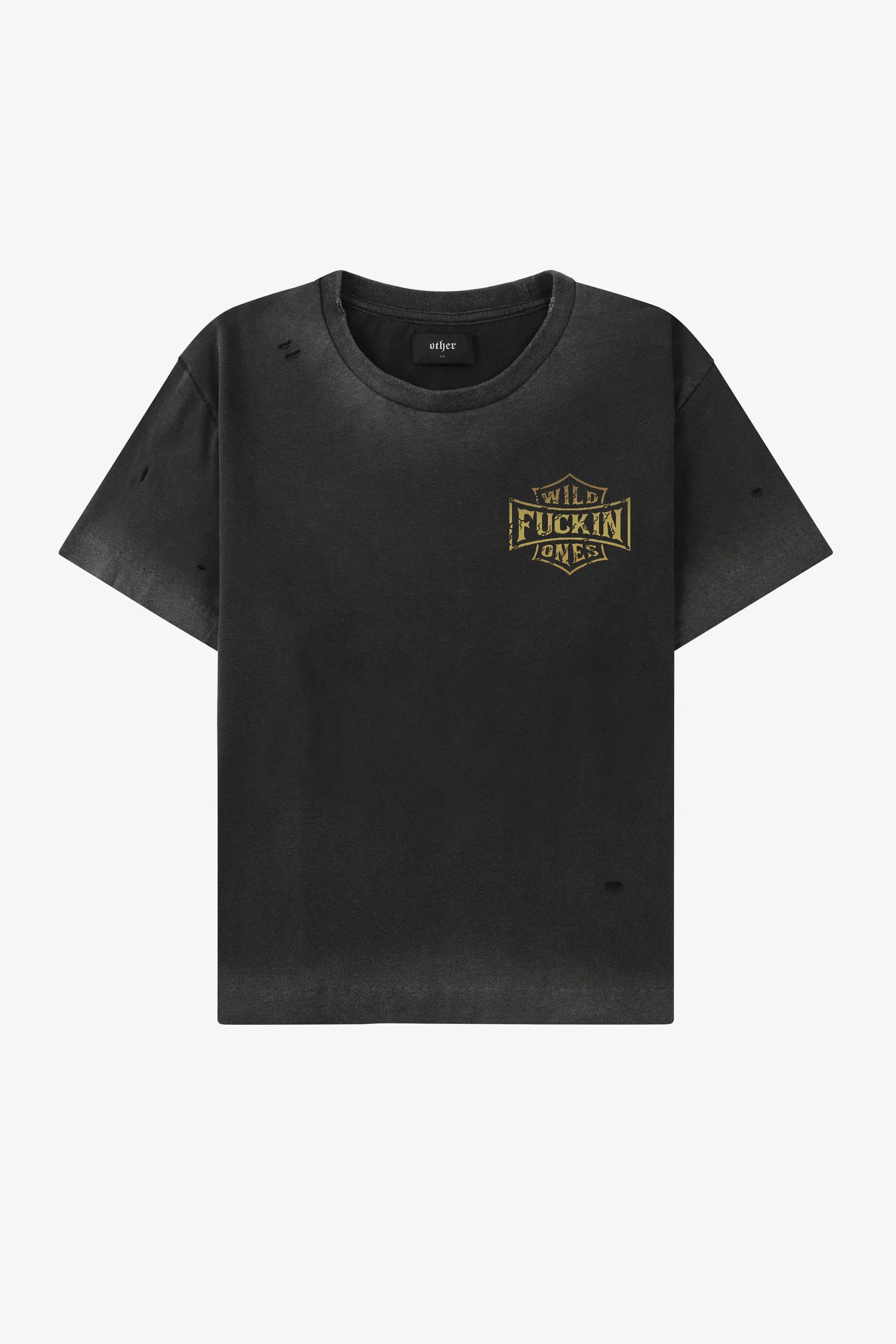 Wild Fuckin Ones Shield Vintage Tee