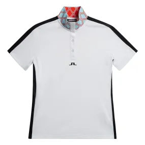 Womens Pip TX Jersey Polo White - SS24