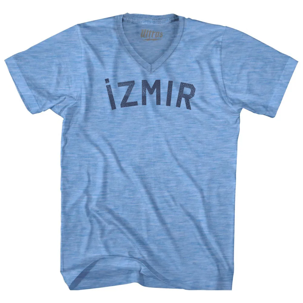 ?zmir Text Adult Tri-Blend V-neck T-shirt